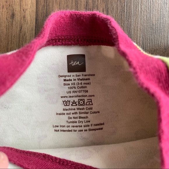 Tea Collection romper 3-6 - Picture 3 of 3